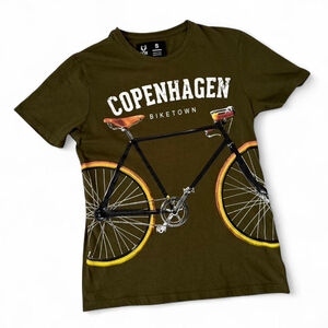 Fox Copenhagen Biketown Graphic Cotton T-shirt - Size S